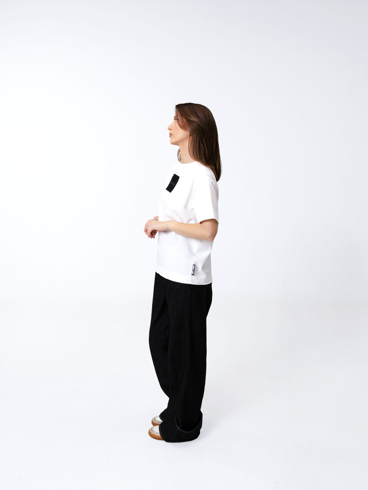 Loop Tee Ice White