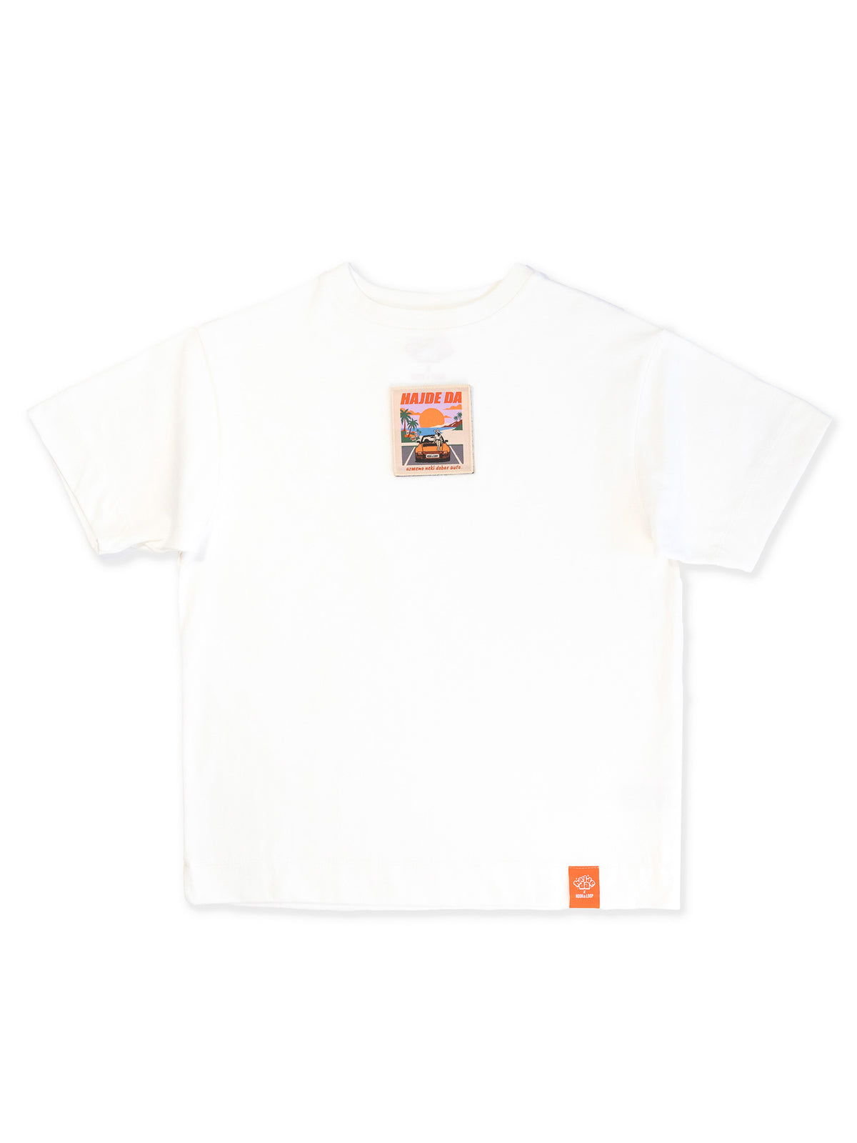 HAJDE DA x Hook & Loop bela majica, model spreda #color_white